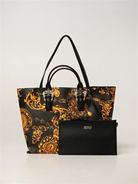 versace jeans couture bag tote